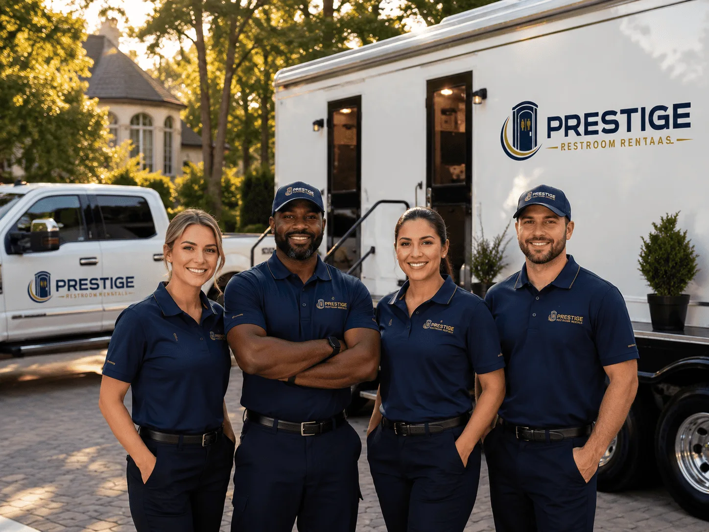 Trusted Luxury Portable Restrooms company in Springport, IN